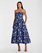 Mac Duggal 68617 Pleated Skirt Strapless A-Line Formal Dress