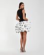 Mac Duggal 21150 Polka Dot Skirt Drop Waist Dress