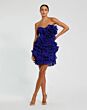 Mac Duggal 11766 Ruffled Cobalt Sweetheart Neck Dress