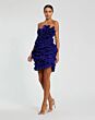 Mac Duggal 11766 Ruffled Cobalt Sweetheart Neck Dress