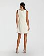 Mac Duggal 20691 Bateau Neck Ivory Sleeveless Dress
