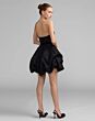 Mac Duggal 21416 Black Bubble Skirt Strapless Dress