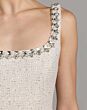 Mac Duggal 21544 Ivory Boucle A-Line Dress