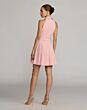 Mac Duggal 27766 Pleated Skirt Buckle Belt A-Line Dress