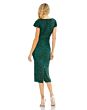Mac Duggal 10766 Cap Sleeve Midi Dress