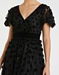 Mac Duggal 67854 Flare Sleeve Floral Appliques Dress