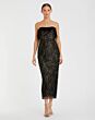 Mac Duggal 68140 Feather Neckline Strapless Dress