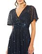 Mac Duggal 14007 V-Neck Embellished Dress