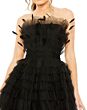 Mac Duggal 20529 Tiered Skirt Strapless Dress