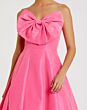 Mac Duggal 49605 Front Bow Strapless Dress