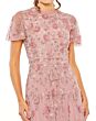 Mac Duggal 9212 High Neck Floral Dress