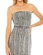 Mac Duggal 93831 Back Slit Embellished Dress