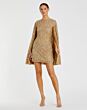 Mac Duggal 5931 Jewel Neck Cape Sleeve Dress