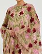 Mac Duggal 6123 Cape Sleeve Floral Tent Silhouette Short Party Dress