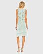 Mac Duggal 9188 Sleeveless Jewel Neck Floral Beaded Dress