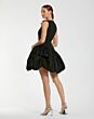 Mac Duggal 11952 A-Line Bubble Skirt Black Dress