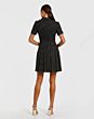 Mac Duggal 81200 Pleated Skirt V-Neck Tweed Dress