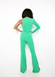 Ava Presley 38554 Front Bow Long Sleeve Jumpsuit