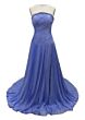 Ava Presley 26533 Drop Waist Beaded Strapless Dress
