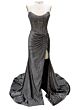 Ava Presley 42215 Corset Bodice Draped Skirt Dress