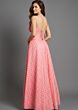 Jovani 49340 Bow Neckline Polka Dot Dress