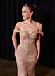 LaDivine CC496 Sweetheart Neck Fitted Off-Shoulder Dress
