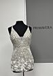 Primavera Couture 3566 Plunging Neckline Embellished Dress