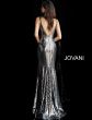 Jovani 63511 V-Neck Sequin Prom Gown
