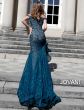 Jovani 64521 Beaded Lace Prom Dress