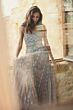Mac Duggal 10106 Square Neck Beaded A-Line Dress