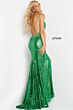 Jovani 1012 High Slit Sequin Dress