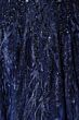 Ivonne D Exclusively for Mon Cheri 120D10 V-Neck Embroidered Dress