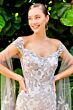 Ivonne D Exclusively for Mon Cheri 122D65 Off The Shoulder Lace Dress