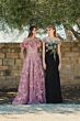 Mac Duggal 21032 Oversized Floral Off-The-Shoulder Neckline Dress
