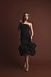 Mac Duggal 21061 Strapless Neckline Bubble Hemline Dress
