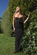 Mac Duggal 2294 Strapless Sweetheart Neckline Corset Bodice Dress