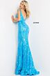Jovani 3263 V-Back Embellished Dress