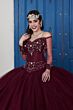House of Wu 24039 Off the Shoulder Quince Dress