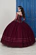House of Wu 24039 Off the Shoulder Quince Dress