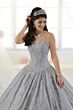 House of Wu 26896 Strapless Sweetheart Neck Quince Dress