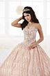 House of Wu 26896 Strapless Sweetheart Neck Quince Dress