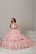 House of Wu 26921 V-Neck Quince Dress