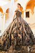 House of Wu 26961 Cold Shoulder Quinceanera Gown