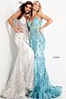 Jovani 3675 Corset Top Sequin Dress