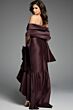 Jovani 39265 Ruffle Skirt High Low Strapless Dress