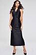Jovani 39801 Zipper Detail Two-Way Dress