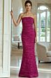 Jovani 40045 Strapless Crinkle Dress
