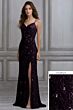 Adrianna Papell 40129 Slit Skirt Dress - Stock Only