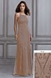 Adrianna Papell 40132 Halter Neck Dress - Stock Only