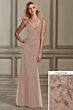 Adrianna Papell 40148 Open V-Back Dress - Stock Only